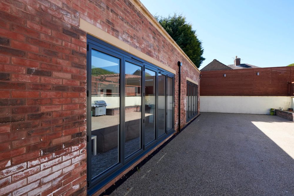 Recent window and door installation